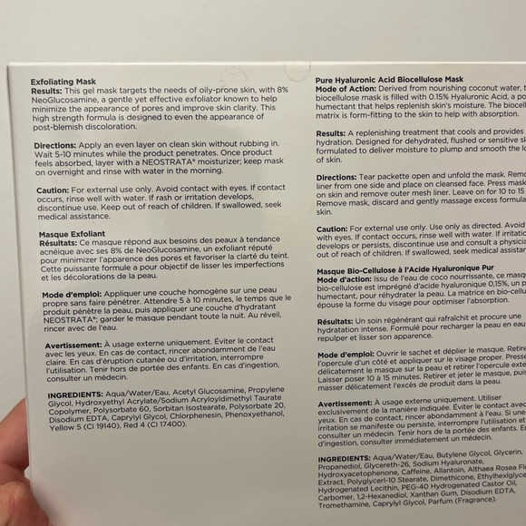 🆕 Neostrata Exfoliate & Hydrate Mask Set 🆕 - Picture 3 of 3